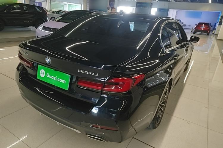 Used BMW 5 Series 2022 Restyled 525Li M Sport Package Rear Right 45 Deg