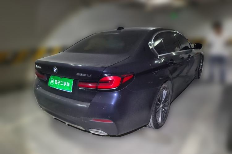 Used BMW 5 Series 2022 530Li Leading Model M Sport Package Rear Right 45 Deg