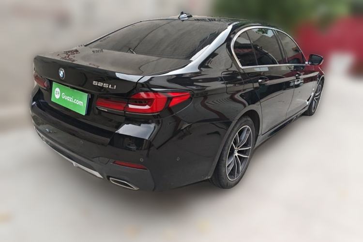 Used BMW 5 Series 2022 Restyled 525Li M Sport Package Rear Right 45 Deg
