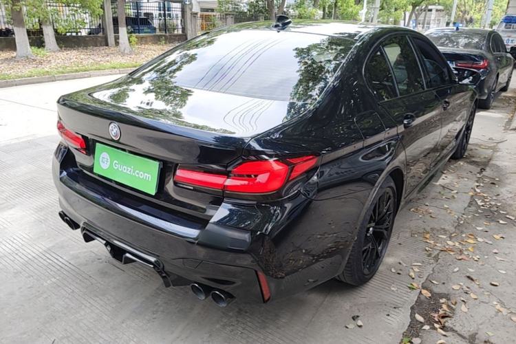 Used BMW 5 Series 2022 Second Facelift 530i Sport Line with M Sport Package Rear Right 45 Deg