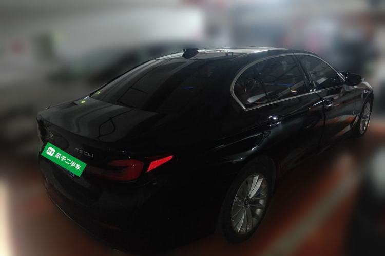 Used BMW 5 Series 2022 Restyled 525Li Luxury Package Rear Right 45 Deg