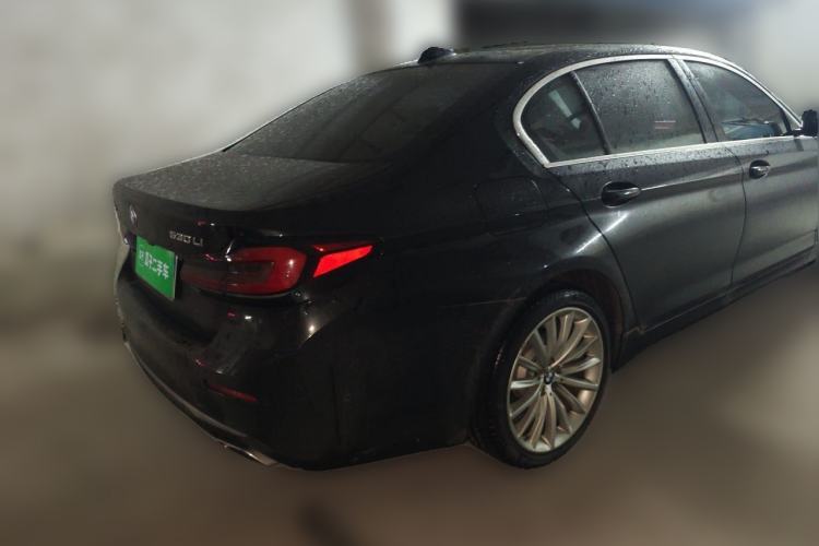 Used BMW 5 Series 2022 Second Facelift 530Li Luxury Edition Premium Package Rear Right 45 Deg