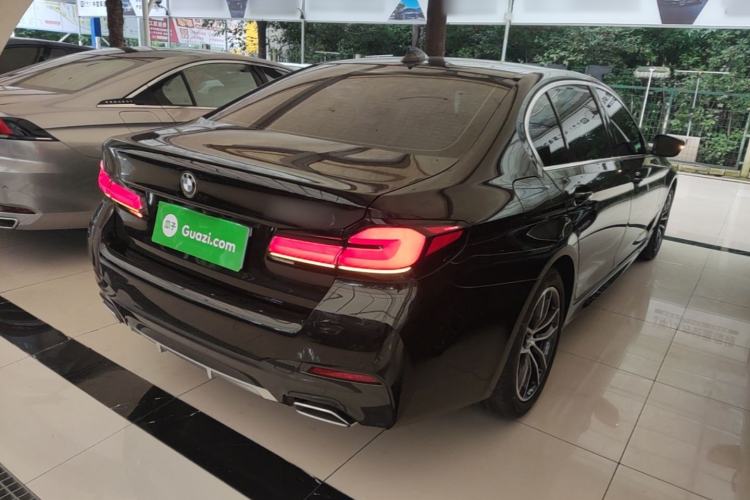 Used BMW 5 Series 2022 Restyled 525Li M Sport Package Rear Right 45 Deg