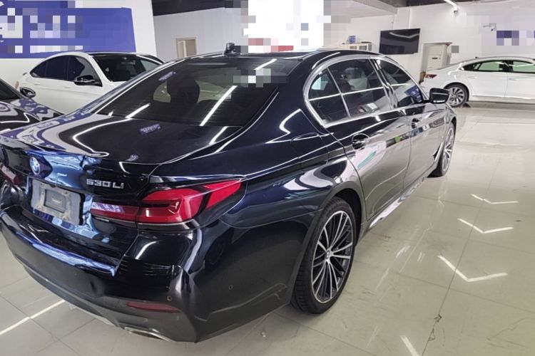 Used BMW 5 Series 2022 Restyled 530Li Leading Edition M Sport Package Rear Right 45 Deg