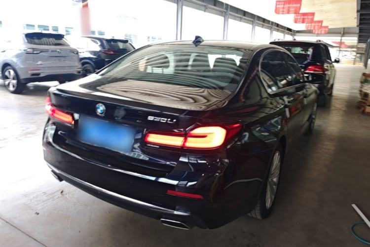 Used BMW 5 Series 2022 Restyled 525Li Luxury Package Rear Right 45 Deg