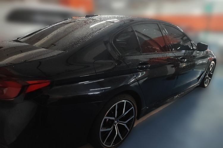 Used BMW 5 Series 2022 Second Facelift 540i Sport Line M Sport Package Rear Right 45 Deg