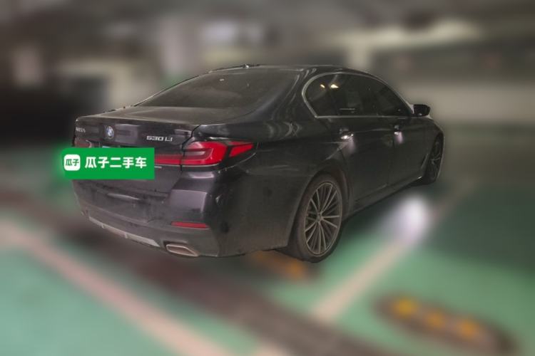 Used BMW 5 Series 2022 Restyled 530Li Leading Edition M Sport Package Rear Right 45 Deg