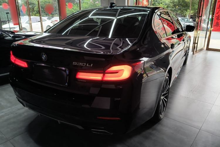 Used BMW 5 Series 2022 Restyled 530Li Leading Edition M Sport Package Rear Right 45 Deg