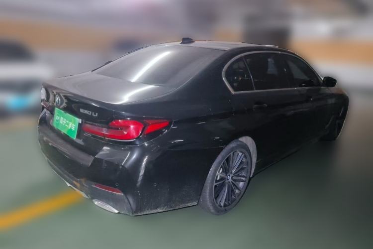 Used BMW 5 Series 2022 530Li Leading Model M Sport Package Rear Right 45 Deg