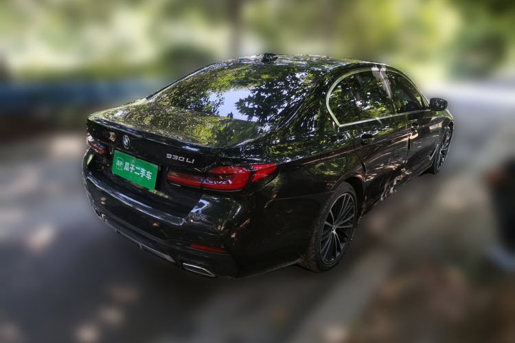 Used BMW 5 Series 2022 Restyled 530Li Leading Edition M Sport Package Rear Right 45 Deg