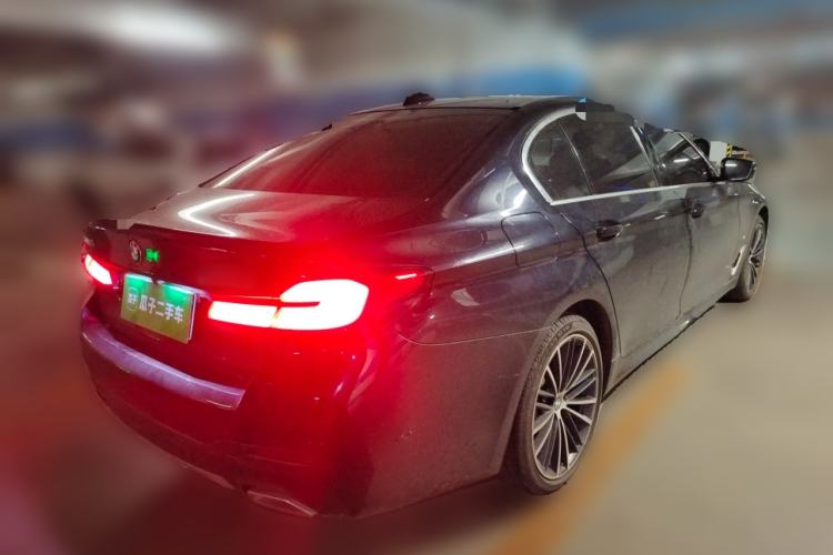 Used BMW 5 Series 2022 Restyled 530Li Leading Edition M Sport Package Rear Right 45 Deg