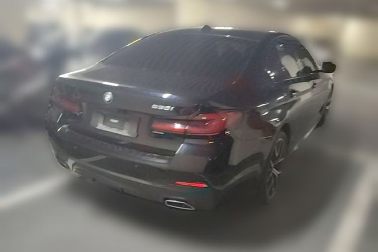 Used BMW 5 Series 2022 Second Facelift 530i M Sport Package Rear Right 45 Deg