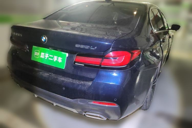 Used BMW 5 Series 2022 Restyled 530Li Leading Edition M Sport Package Rear Right 45 Deg
