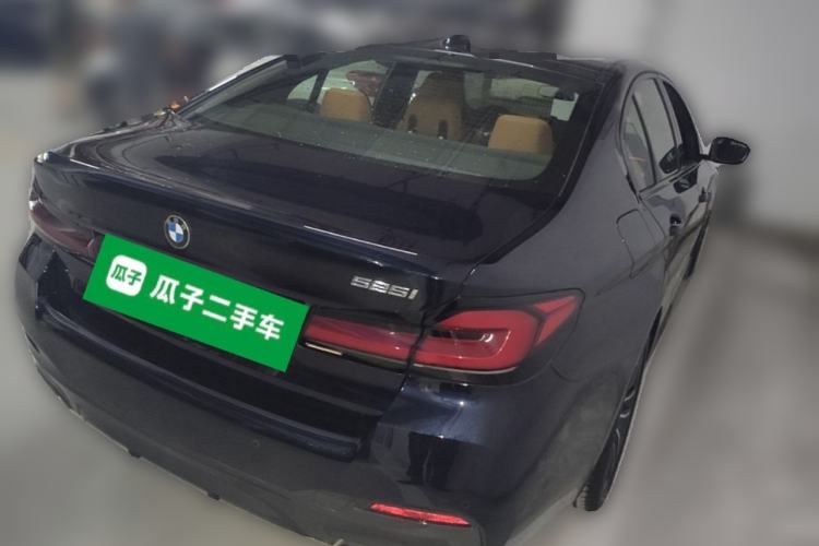 Used BMW 5 Series 2022 Second Facelift 525i M Sport Package Rear Right 45 Deg