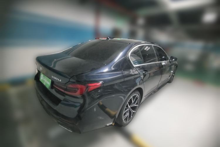 Used BMW 5 Series 2022 Revised Version 3 530Li Luxury Edition M Sport Package Rear Right 45 Deg