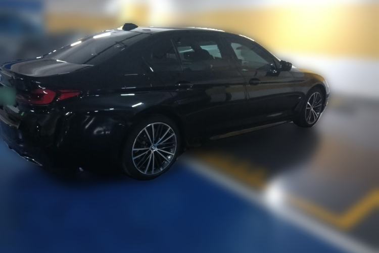 Used BMW 5 Series 2022 530Li Leading Model M Sport Package Rear Right 45 Deg