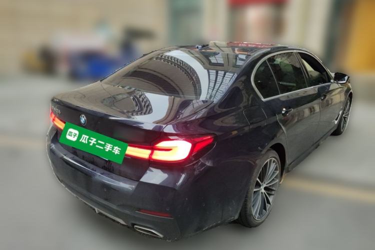 Used BMW 5 Series 2022 Restyled 530Li Leading Edition M Sport Package Rear Right 45 Deg