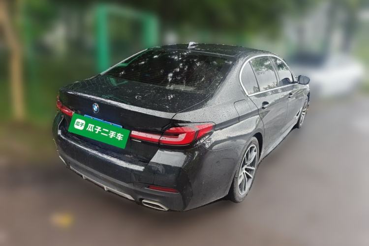Used BMW 5 Series 2022 Restyled 525Li M Sport Package Rear Right 45 Deg