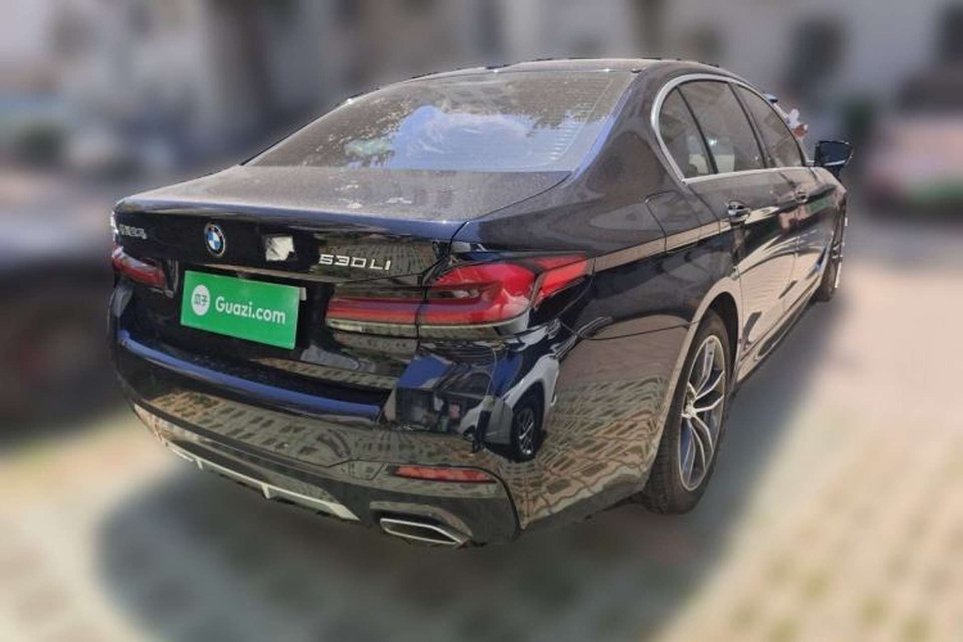 Used BMW 5 Series 2022 525Li M Sport Package Rear Right 45 Deg