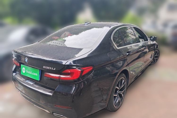 Used BMW 5 Series 2022 Revised Version 3 530Li Luxury Edition M Sport Package Rear Right 45 Deg
