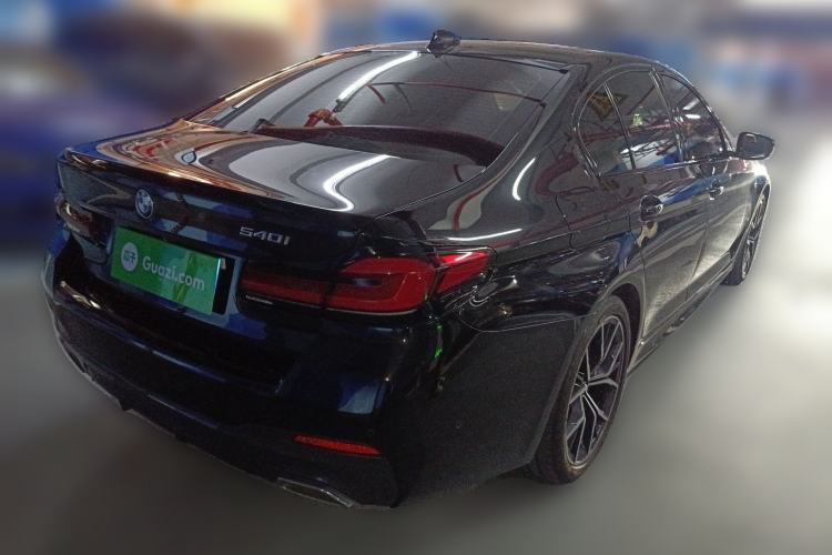 Used BMW 5 Series 2022 Restyled 540i Luxury Edition M Sport Package Rear Right 45 Deg