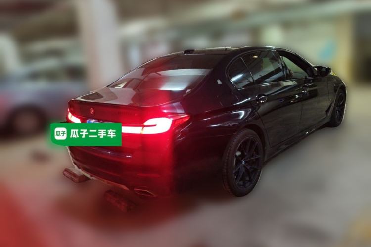 Used BMW 5 Series 2022 525Li M Sport Package Rear Right 45 Deg