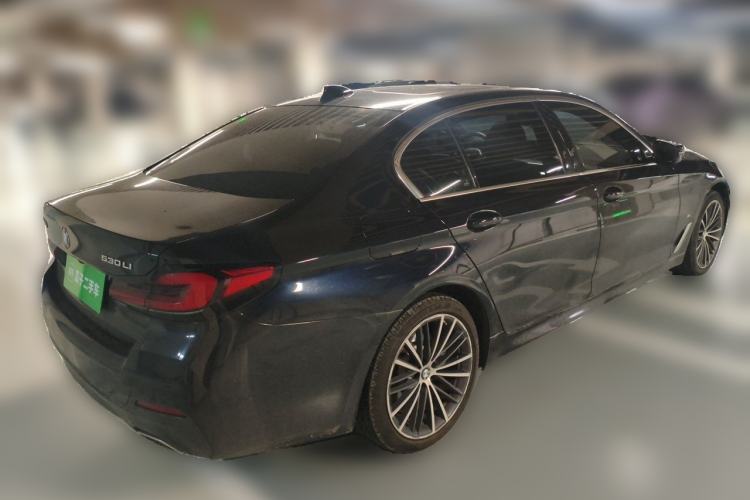 Used BMW 5 Series 2022 Restyled 530Li Leading Edition M Sport Package Rear Right 45 Deg