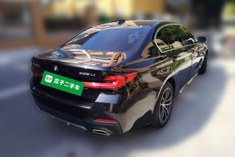 Used BMW 5 Series 2022 Restyled 525Li M Sport Package Rear Right 45 Deg