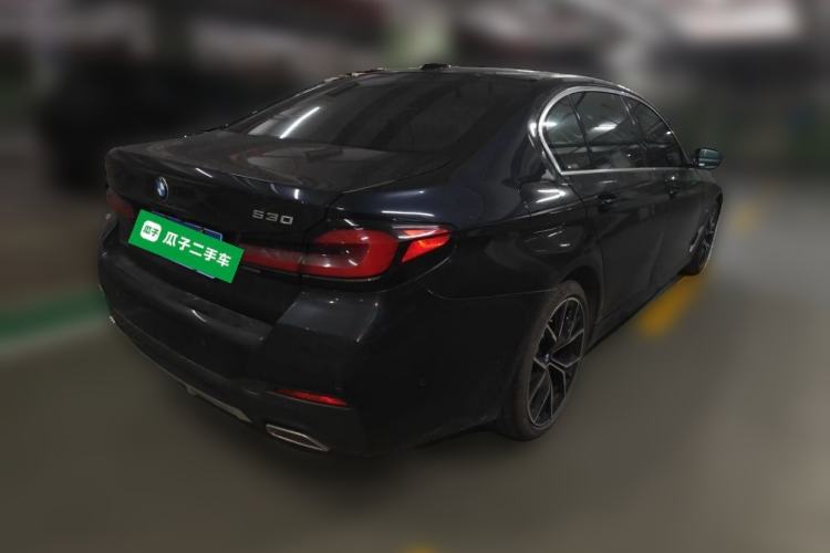 Used BMW 5 Series 2022 Revised Version 3 530Li Luxury Edition M Sport Package Rear Right 45 Deg