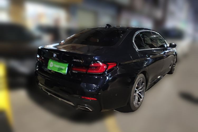 Used BMW 5 Series 2022 525Li M Sport Package Rear Right 45 Deg