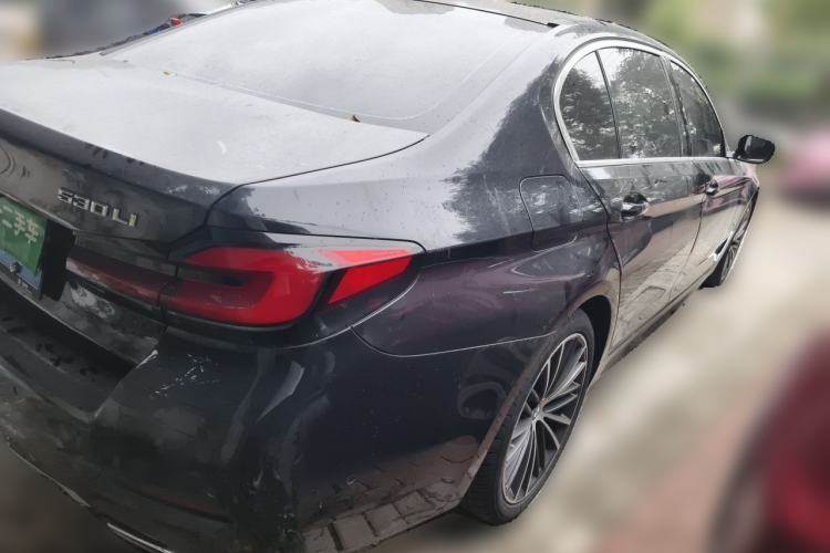 Used BMW 5 Series 2022 Restyled 530Li Leading Edition M Sport Package Rear Right 45 Deg