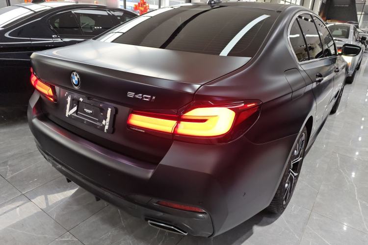 Used BMW 5 Series 2022 Restyled 540i Luxury Edition M Sport Package Rear Right 45 Deg