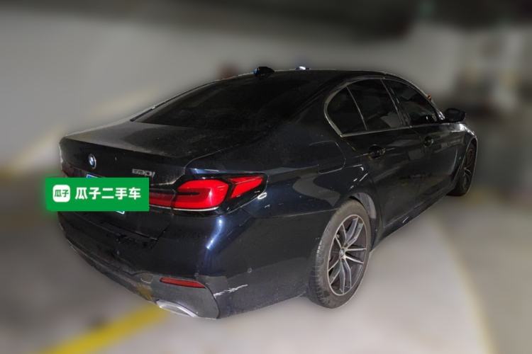 Used BMW 5 Series 2022 525i M Sport Package Rear Right 45 Deg