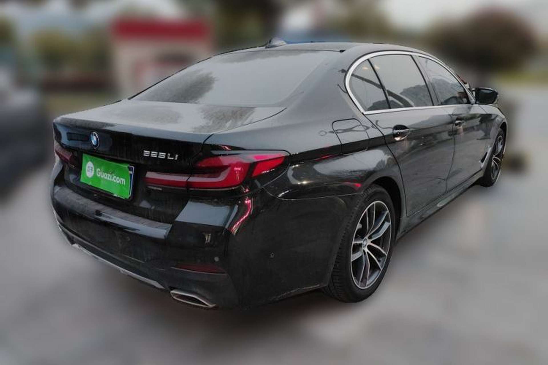 Used BMW 5 Series 2022 Second Facelift 525Li M Sport Package Rear Right 45 Deg