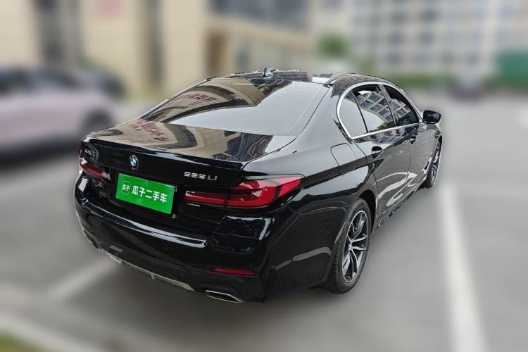 Used BMW 5 Series 2022 Restyled 525Li M Sport Package Rear Right 45 Deg