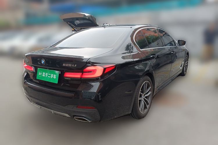 Used BMW 5 Series 2022 Restyled 525Li M Sport Package Rear Right 45 Deg