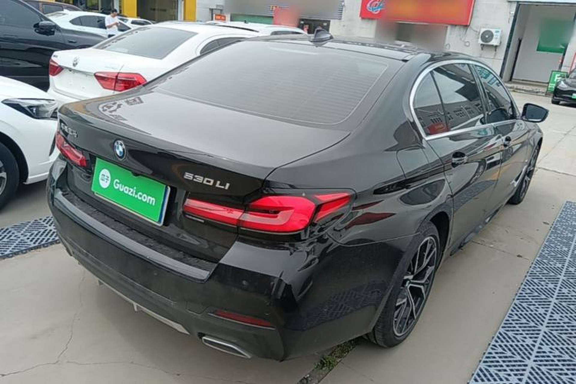 Used BMW 5 Series 2022 Revised Version 3 530Li Luxury Edition M Sport Package Rear Right 45 Deg