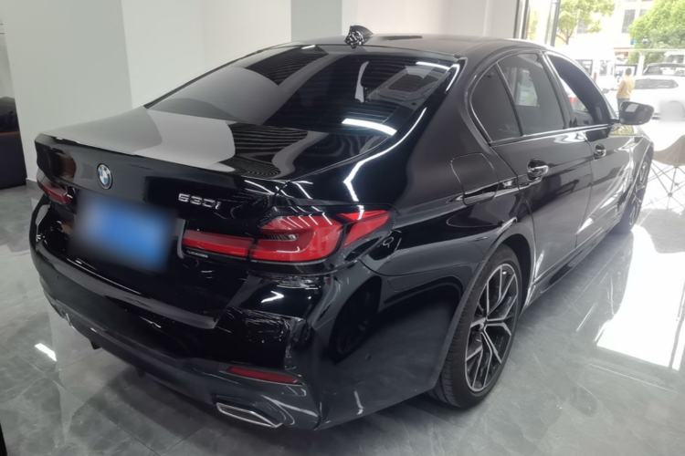 Used BMW 5 Series 2022 Second Facelift 530i M Sport Package Rear Right 45 Deg