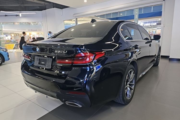 Used BMW 5 Series 2022 Restyled 525Li M Sport Package Rear Right 45 Deg