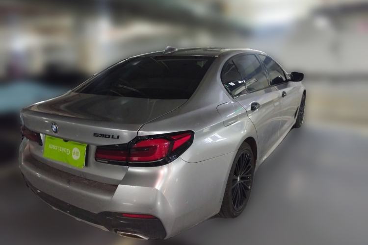 Used BMW 5 Series 2022 Restyled 530Li Leading Edition M Sport Package Rear Right 45 Deg