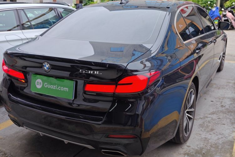 Used BMW 5 Series 2022 Restyled 525Li M Sport Package Rear Right 45 Deg