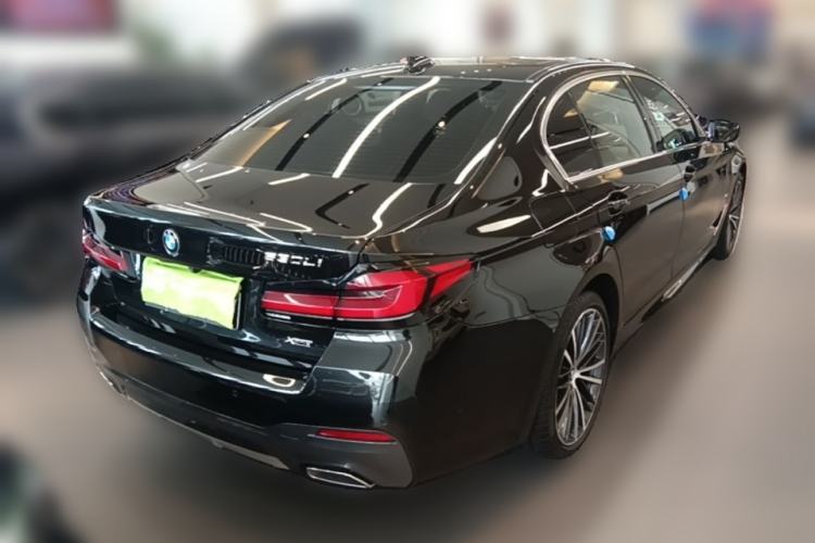 Used BMW 5 Series 2022 530Li xDrive M Sport Package Rear Right 45 Deg