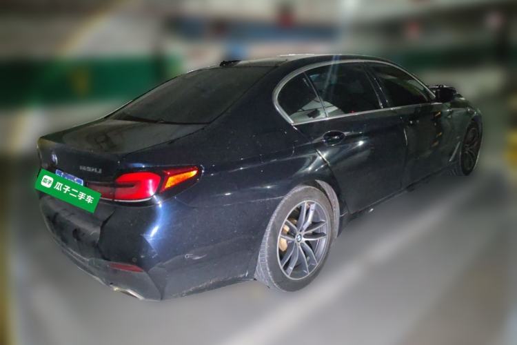 Used BMW 5 Series 2022 Restyled 525Li M Sport Package Rear Right 45 Deg