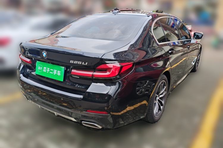 Used BMW 5 Series 2022 Restyled 525Li M Sport Package Rear Right 45 Deg