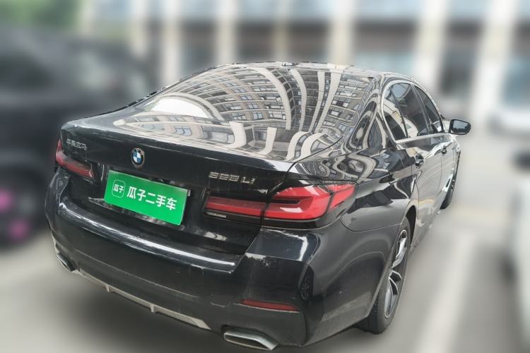 Used BMW 5 Series 2022 Second Facelift 525Li M Sport Package Rear Right 45 Deg
