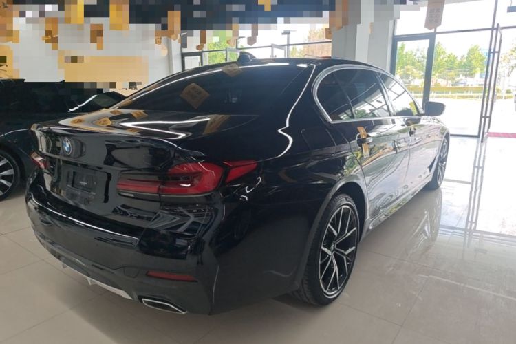 Used BMW 5 Series 2022 530Li Executive M Sport Package Rear Right 45 Deg