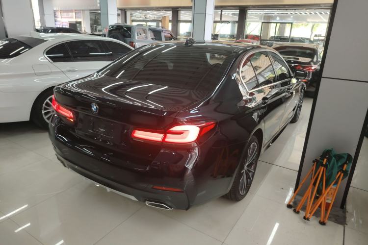 Used BMW 5 Series 2022 Restyled 530Li Leading Edition M Sport Package Rear Right 45 Deg