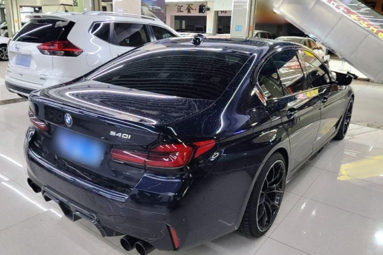 Used BMW 5 Series 2022 Restyled 540i Luxury Edition M Sport Package Rear Right 45 Deg