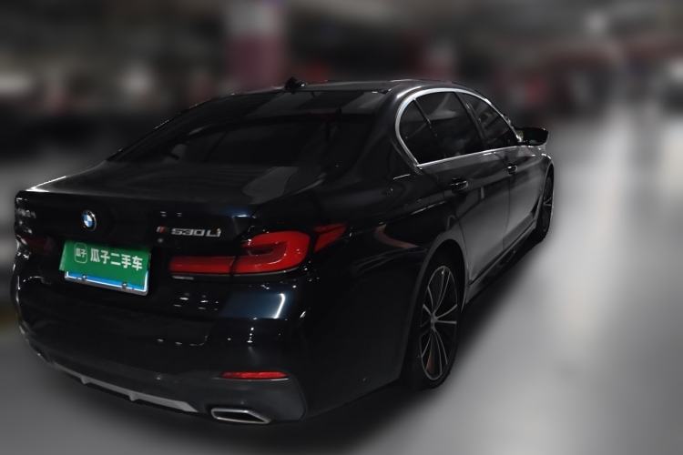 Used BMW 5 Series 2022 Revised Version 530Li xDrive M Sport Package Rear Right 45 Deg