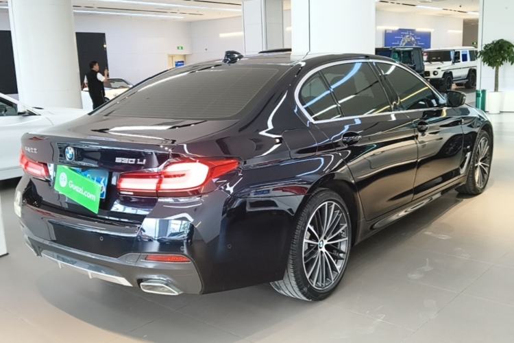 Used BMW 5 Series 2022 Restyled 530Li Leading Edition M Sport Package Rear Right 45 Deg